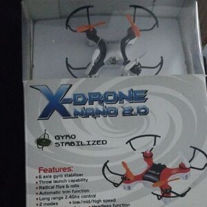 X-Drone Nano 2.0 Gyro Stabilized Drone